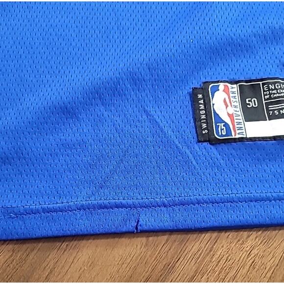 Rare Nike Warriors Stephen Curry #30 Icon Edition Youth Med Blue Jersey EUC 50 - Picture 11 of 11